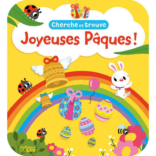 Visuel 1 du produit Cherche et Trouve Joyeuses Pâques Mes Petits Jeux Maternelle 3 ans Éditions Lito