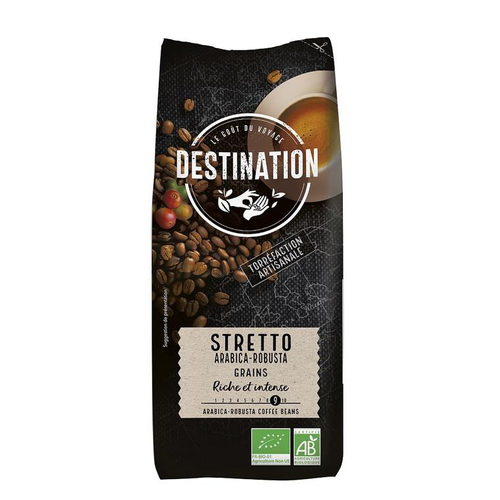 Visuel 1 du produit Café Stretto arabica-robusta en gains 1kg