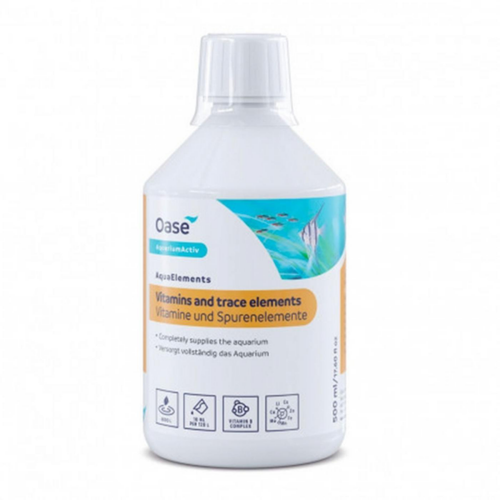 Visuel 1 du produit Complément alimentaire vitamines et oligo-éléments, OASE AQUARIUM Aquaelements - 500ml