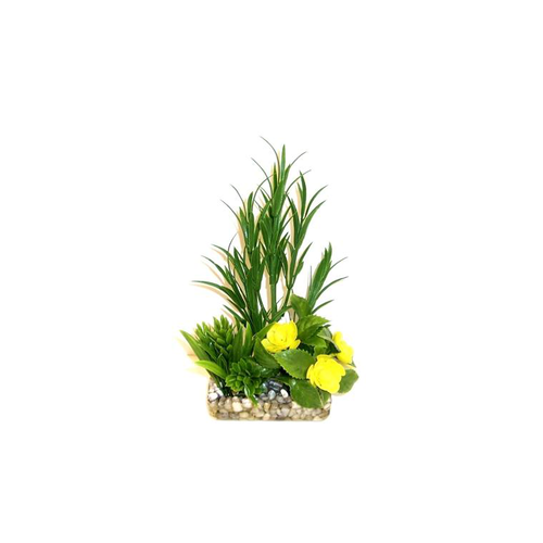 Visuel 1 du produit Jardin herbe vert en plastique 18 cm