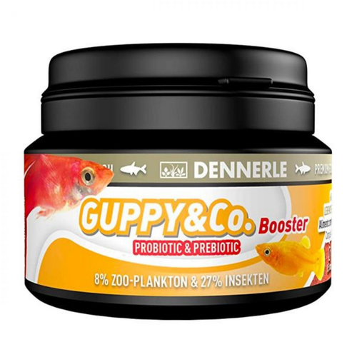 Visuel 1 du produit Boosteur pour guppy & Co enrichi, DENNERLE, Booster - contenances 42g et 100ml