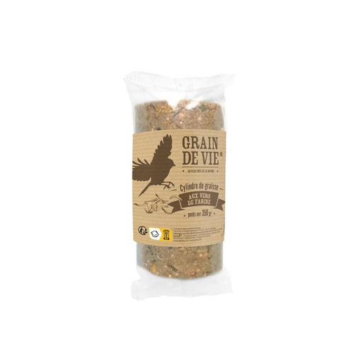 Visuel 2 du produit Cylindre de graisse aux vers de farine Grain de Vie – 350 g