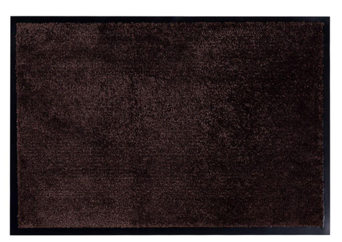 Visuel 1 du produit Tapis absorbant en microfibres marron Sweetsol - 90 x 60 cm