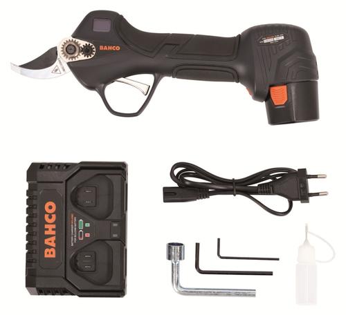 Visuel 3 du produit Sécateur électrique sans fil pointure douce coloris noir 26 mm Bahco - 12 x 5 x 29 cm