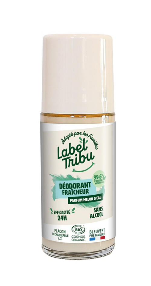 Visuel 1 du produit Déodorant fraicheur bio roll on rechargeable Label Tribu - 50 ml