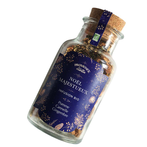 Visuel 1 du produit Tisane de Noël pomme et à la cannelle Provence d'Autan - 70 g