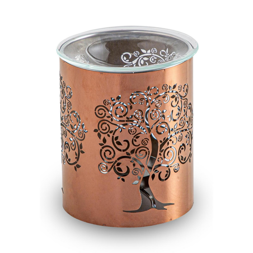 Visuel 1 du produit Brûle-parfum arbre sacré coloris orange en métal Zen' Arôme