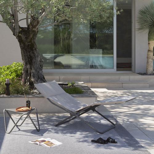 Visuel 4 du produit Chaise longue de jardin Bayanne Hedona Batyline®Eden Lafuma - 63 x 164 x 68 cm