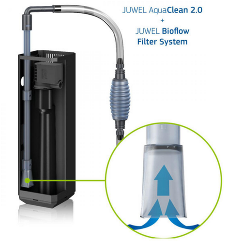 Visuel 4 du produit Cloche de nettoyage pour aquarium, efficacité améliorée, JUWEL, modèle AquaClean 2.0