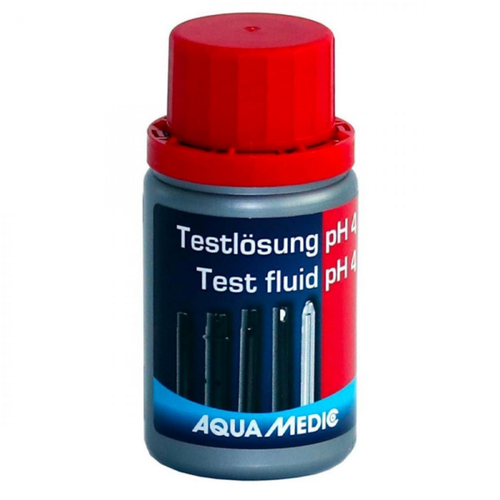 Visuel 1 du produit Solution étalon pH 4.00, flacon 60ml - AQUA MEDIC