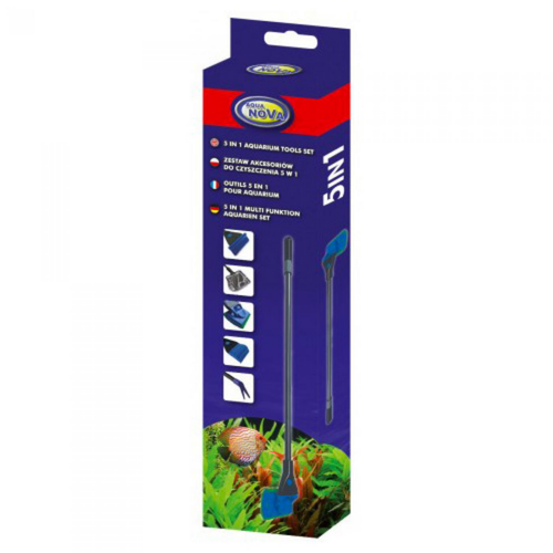 Visuel 1 du produit Kit de nettoyage 5 en 1 pour aquarium - AQUA NOVA