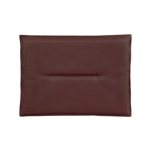 Visuel 1 du produit Coussin en toile technique cerise noire Bistro - 38 x 28 cm
