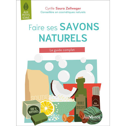 Visuel 1 du produit Le livre " Faire ses savons naturels " aux Éditions Jouvence