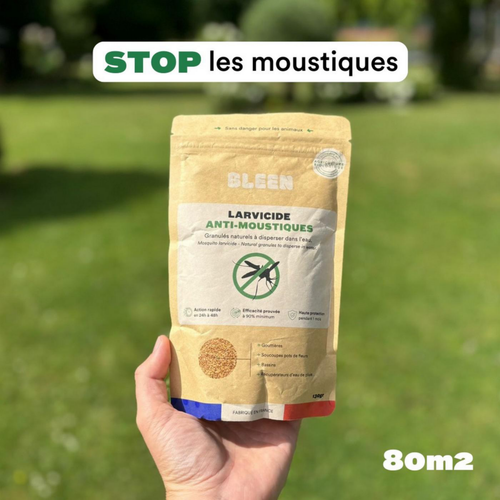 Visuel 1 du produit Larvicides anti-moustiques efficace en 48h Bleen - 80m²