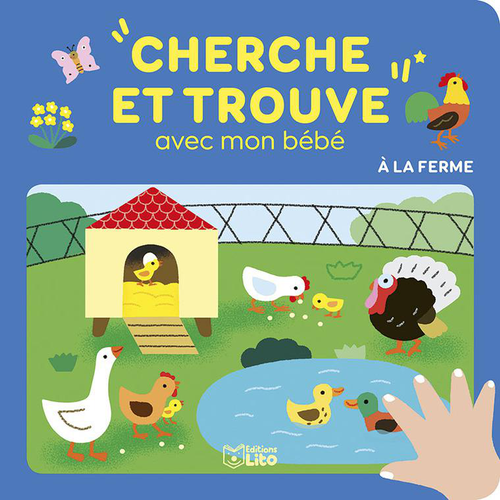 Visuel 1 du produit Cherche et trouve "A la ferme", Ed LITO