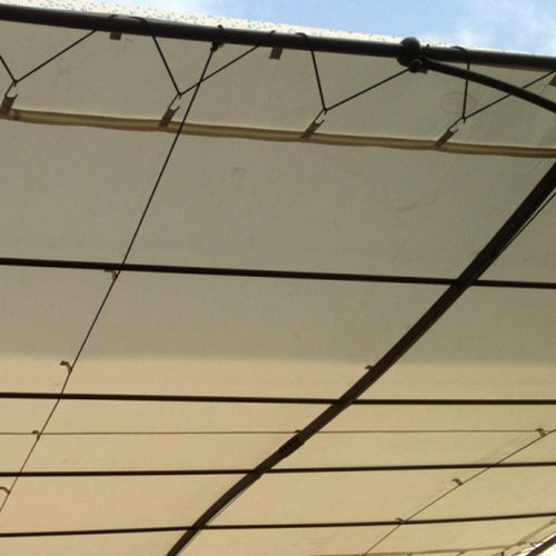 Visuel 2 du produit Toile d'ombrage universelle pour tonnelle coloris beige Couleurs du monde - 3 x 4 m