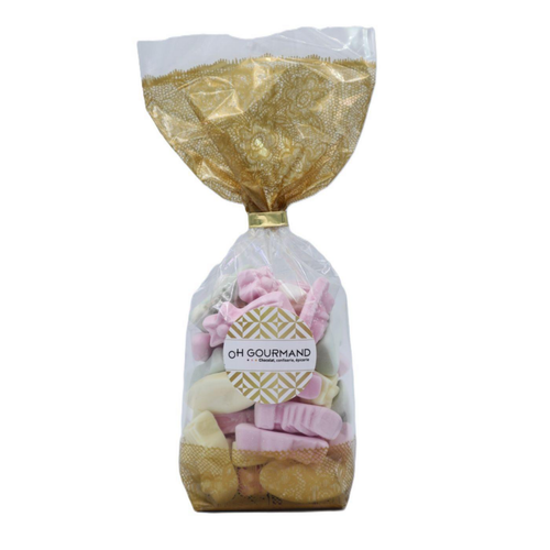 Visuel 1 du produit Sachet de petites meringues de Pâques multicolores Oh Gourmand - 150 g