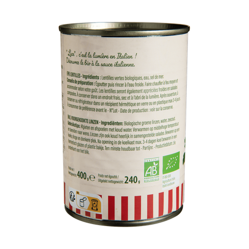 Visuel 3 du produit Lentilles bio Luce - 400 g