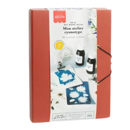 Visuel 1 du produit Kit DIY Mon atelier cyanotype La Petite Épicerie - 21 x 3 x 18 cm