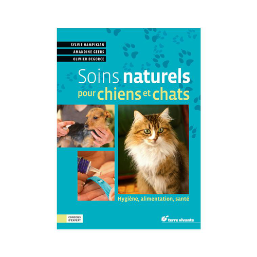 Visuel 1 du produit Livre " Soins naturels pour chiens et chats " aux Éditions Terre Vivante
