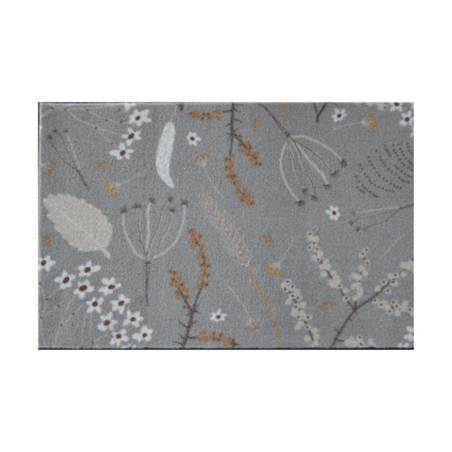 Visuel 1 du produit Tapis absorbant intérieur Sweetsol imprimé Fleurs séchées - 60 x 40 cm