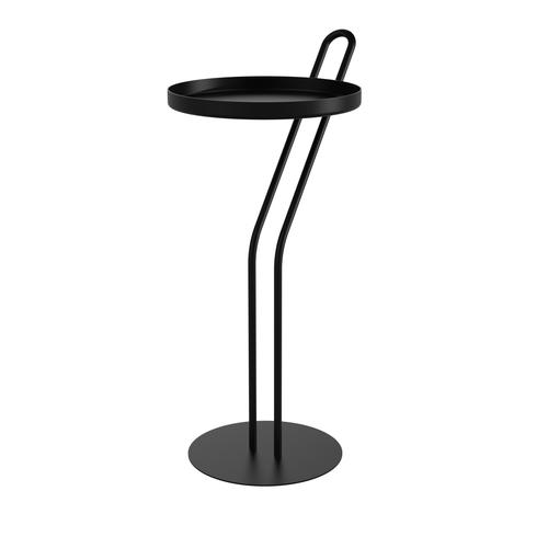 Visuel 1 du produit Sellette coloris noir charbon en métal Angula Louis Moulin - 52 x 25 cm