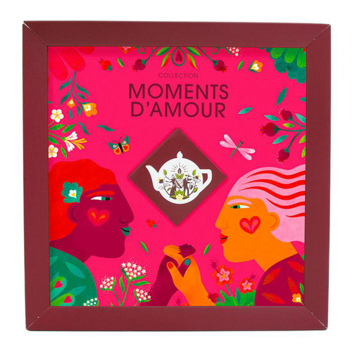 Visuel 1 du produit Coffret de thé bio Moments d'Amour Englishtea - 32 sachets