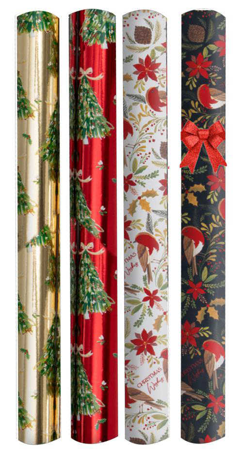 Visuel 1 du produit Papier cadeau motifs de Noël Pictura Diamond - Le rouleau