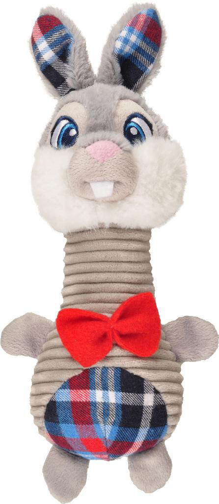 Visuel 1 du produit Jouet pour chien coloris gris peluche de Noël lapin Flamingo - 27 cm