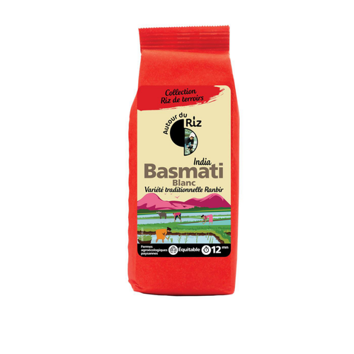 Visuel 1 du produit Riz basmati blanc Autour du Riz - 500 g