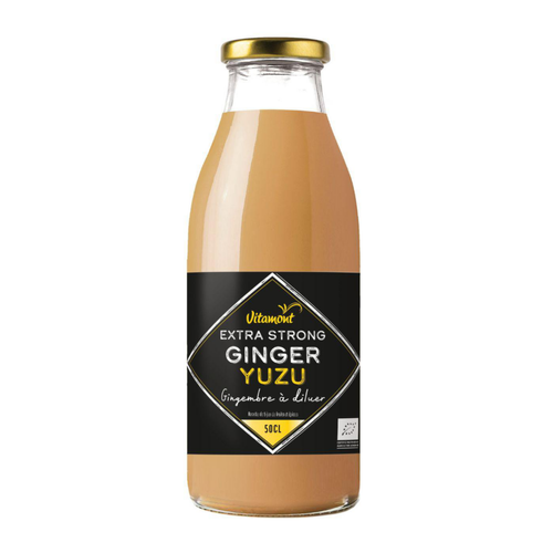 Visuel 1 du produit Extra strong ginger yuzu bio en bouteille Vitamont - 50 cl