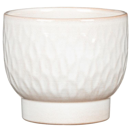 Visuel 1 du produit Cache-pot en céramique blanc Scheurich 931 Opale - Ø 11 cm