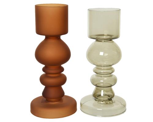 Visuel 1 du produit Bougeoir en verre - Ø 8,5 x H 19 cm