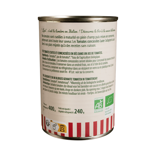 Visuel 3 du produit Tomates concassées bio Luce - 400 g