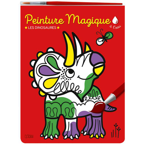 Visuel 1 du produit Cahier de peinture "Les dinosaures", Ed LITO