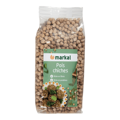 Visuel 1 du produit Pois chiches bio en sachet de 500 g