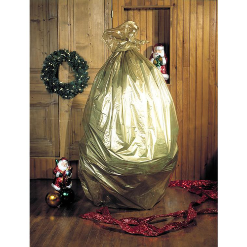 Visuel 5 du produit Sac à sapin compostable doré Handicap International - pour sapins jusqu'à 2 mètres