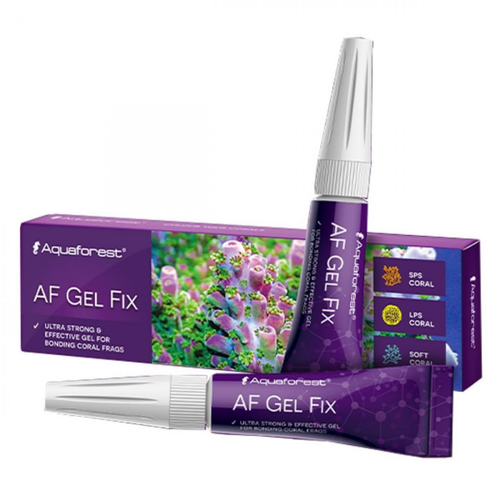 Visuel 1 du produit Colle en gel pour aquarium, double tube, AQUAFOREST AF Gel Fix - 40g