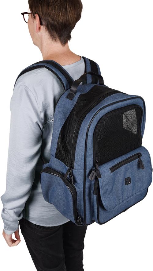 Visuel 5 du produit Sac à dos coloris bleu Flamingo Wiro - 40 x 25 x 41 cm