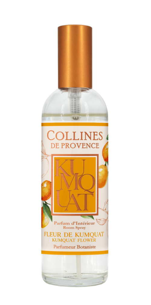 Visuel 1 du produit Parfum d'intérieur senteur fleur de kumquat Collines de Provence - 100 ml