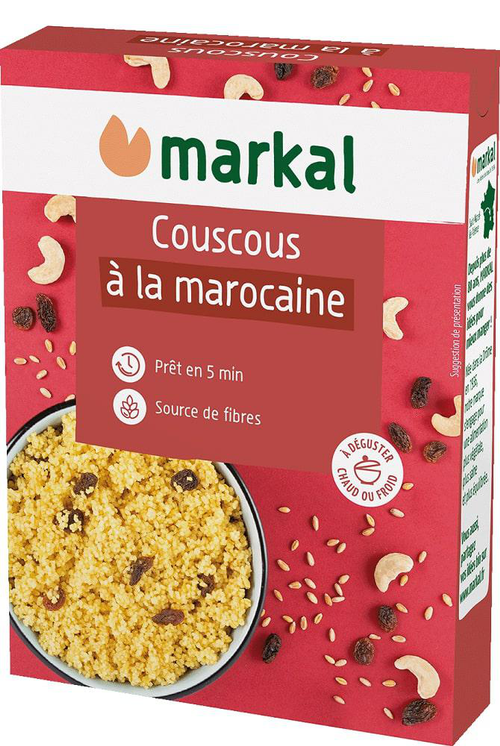 Visuel 1 du produit Couscous marocain bio Markal - 250 g