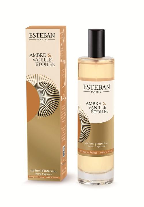 Visuel 1 du produit Vaporisateur de parfum d’intérieur Ambre et vanille Estéban - 75 ml