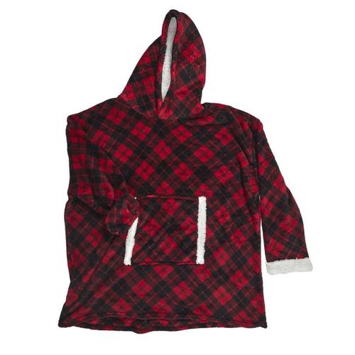 Visuel 2 du produit Sweat plaid à carreaux en polyester - Taille unique