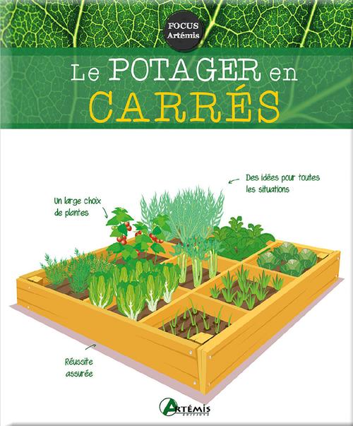 Visuel 1 du produit Livre "Potager en carrés" aux Éditions Artemis