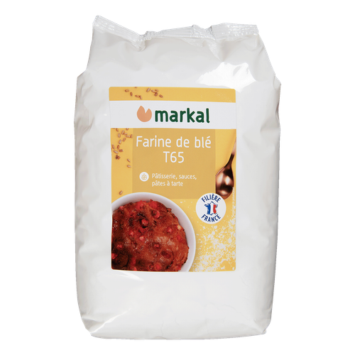 Visuel 1 du produit Farine de blé T65 - 1 kg