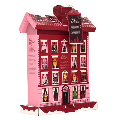 Visuel 1 du produit Calendrier de l’Avent avec assortiment de 12 thés et infusions bio Sip The Season Manoir anglais - les 24 sachets