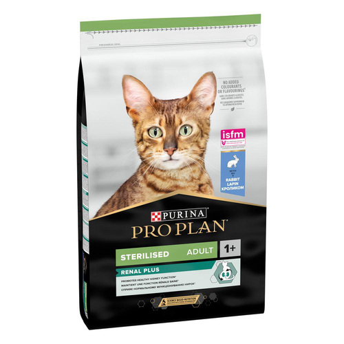 Visuel 1 du produit Croquette pour chat adulte stérilisé au lapin Pro Plan - 10 kg