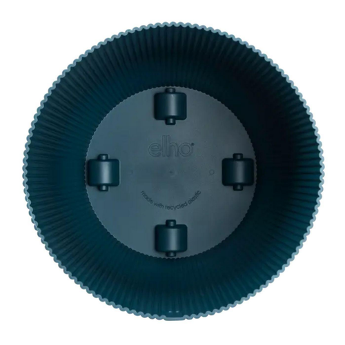Visuel 3 du produit Cache-pot bleu foncé Elho Vibes fold roues - Ø 35 cm
