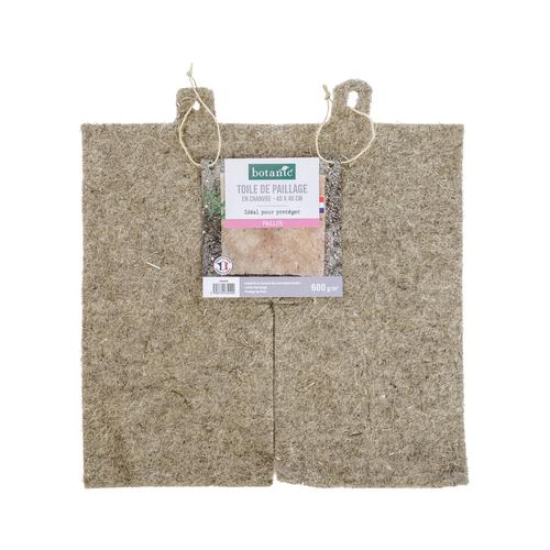 Visuel 1 du produit Carré de paillage en chanvre botanic® - 40 x 40 cm