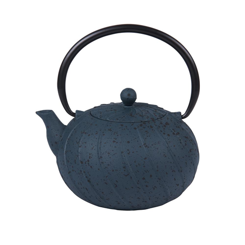 Visuel 1 du produit Théière en fonte bleue avec filtre Spirale - 1,2 L